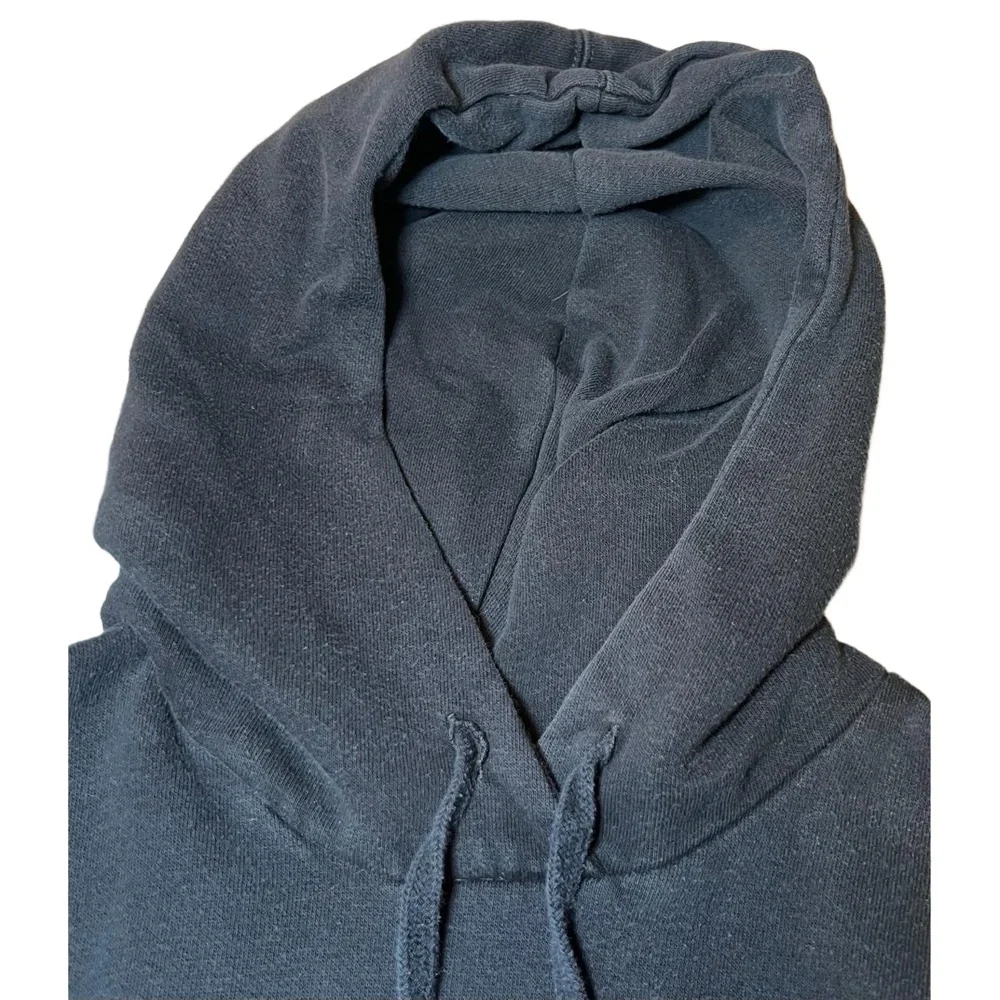 North Face Hoodie Womens Small Black Pullover Pink Logo Streetwear Cozy‎ Casual - Picture 4 of 13